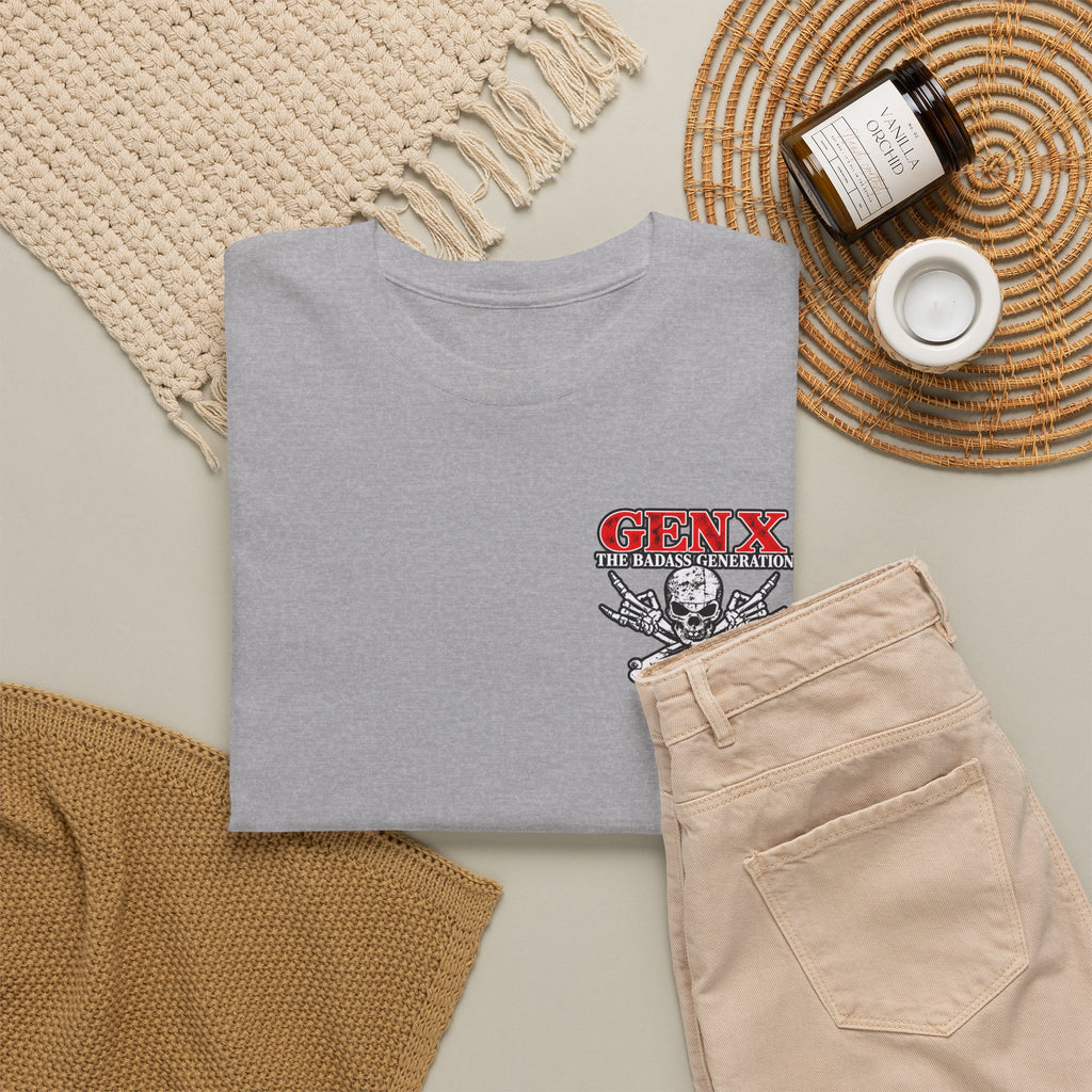 Gen X T‑Shirt — "The Badass Generation" Skull & Crossbones Retro Tee