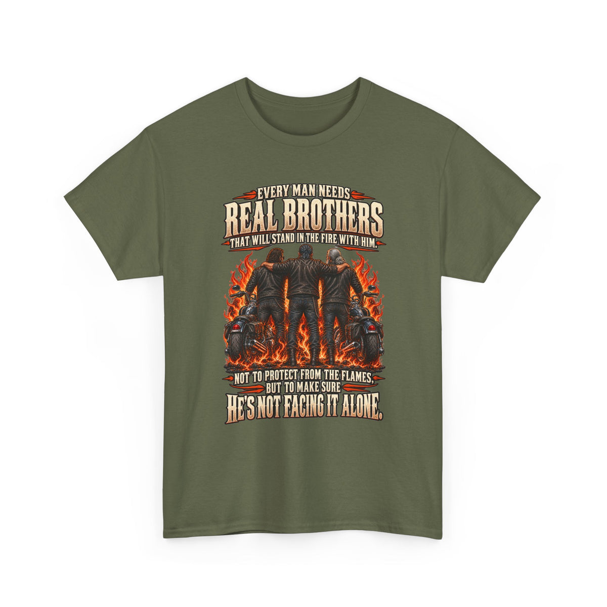 Real Brothers Graphic T-Shirt – Brotherhood and Strength