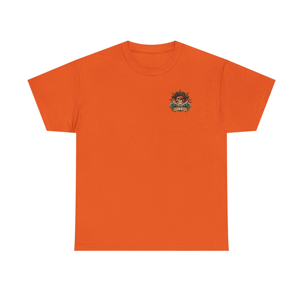 Pirate Skull Tee — "I Was a Pirate" Nautical Skull, Water • Alcohol • Booty • Boats Graphic T‑Shirt