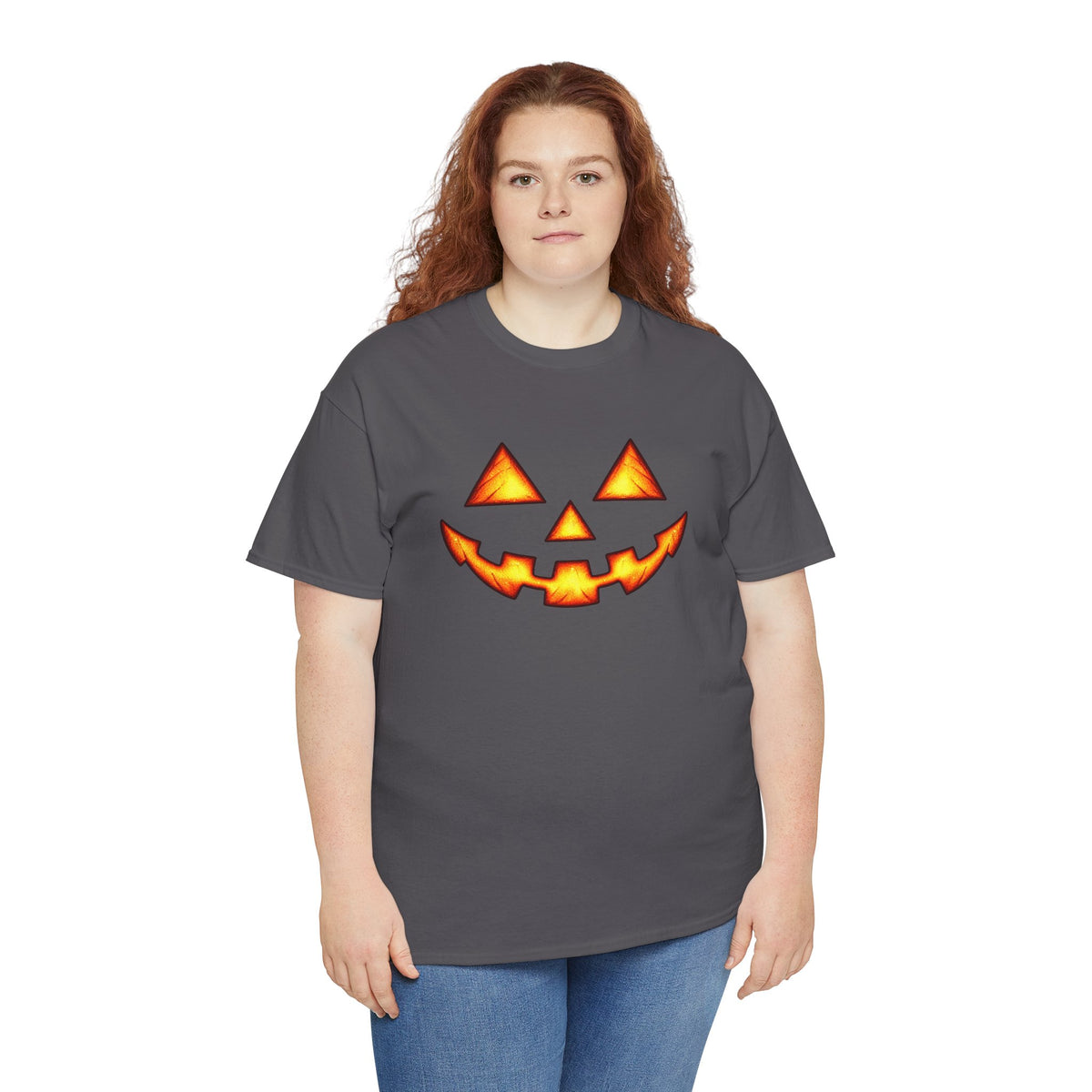 Halloween Jack-O'-Lantern Happy T-Shirt