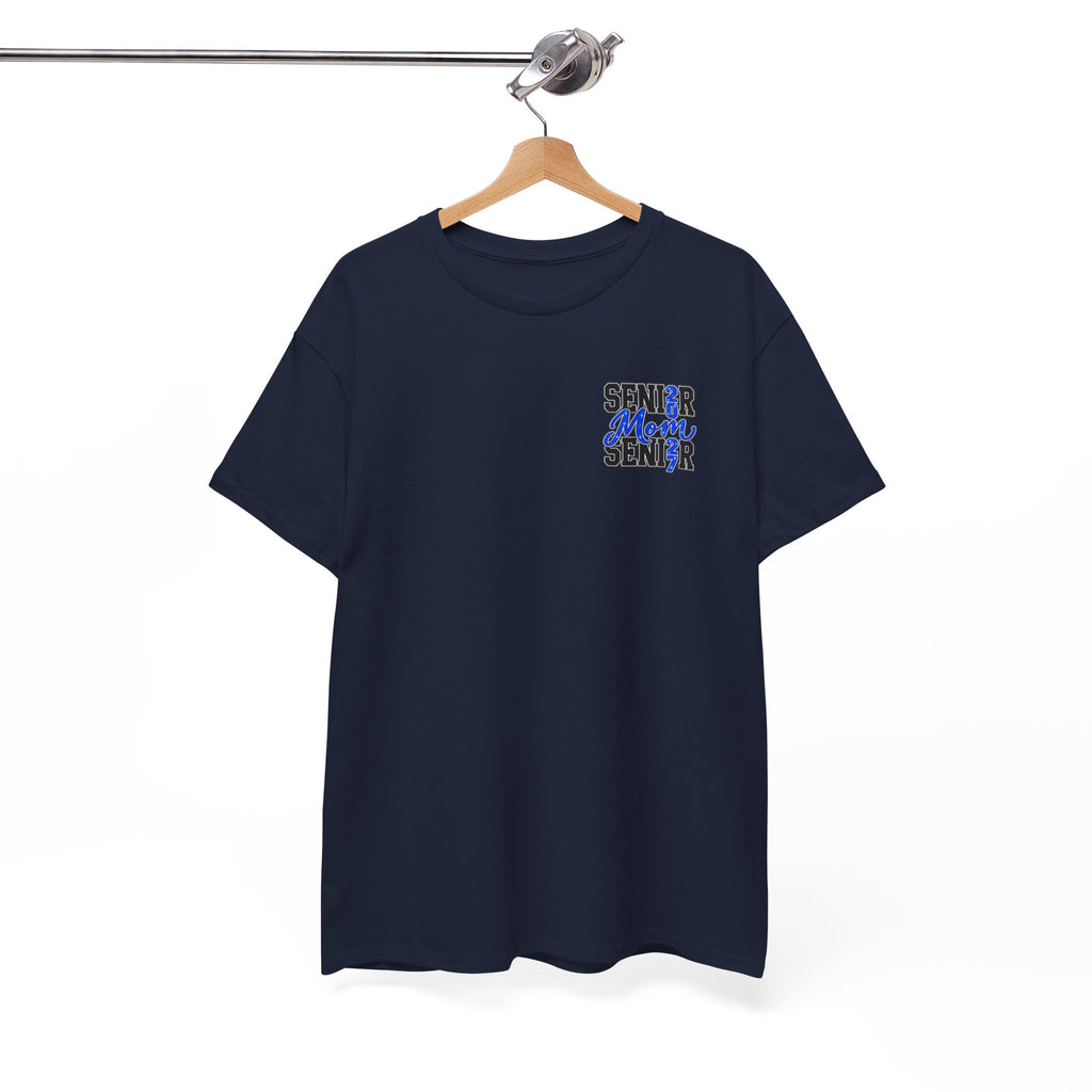 Senior Mom 2027 T-Shirt — Back Print Proud Senior Parent Tee