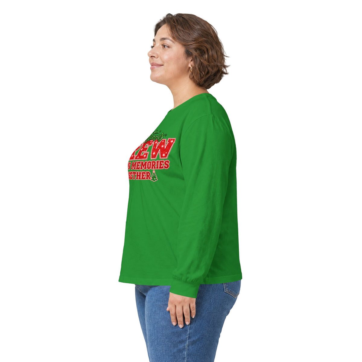 Christmas Crew Making Memories Together Long Sleeve Tee