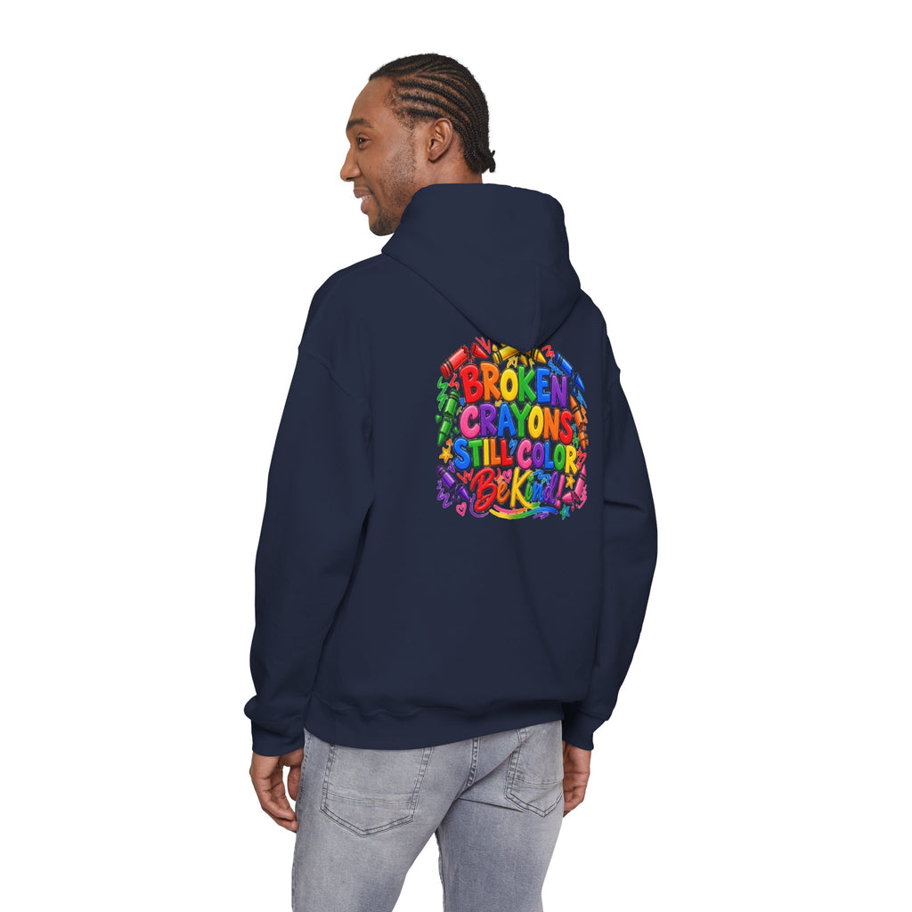 Broken Crayons Still Colorful Rainbow Art Hoodie