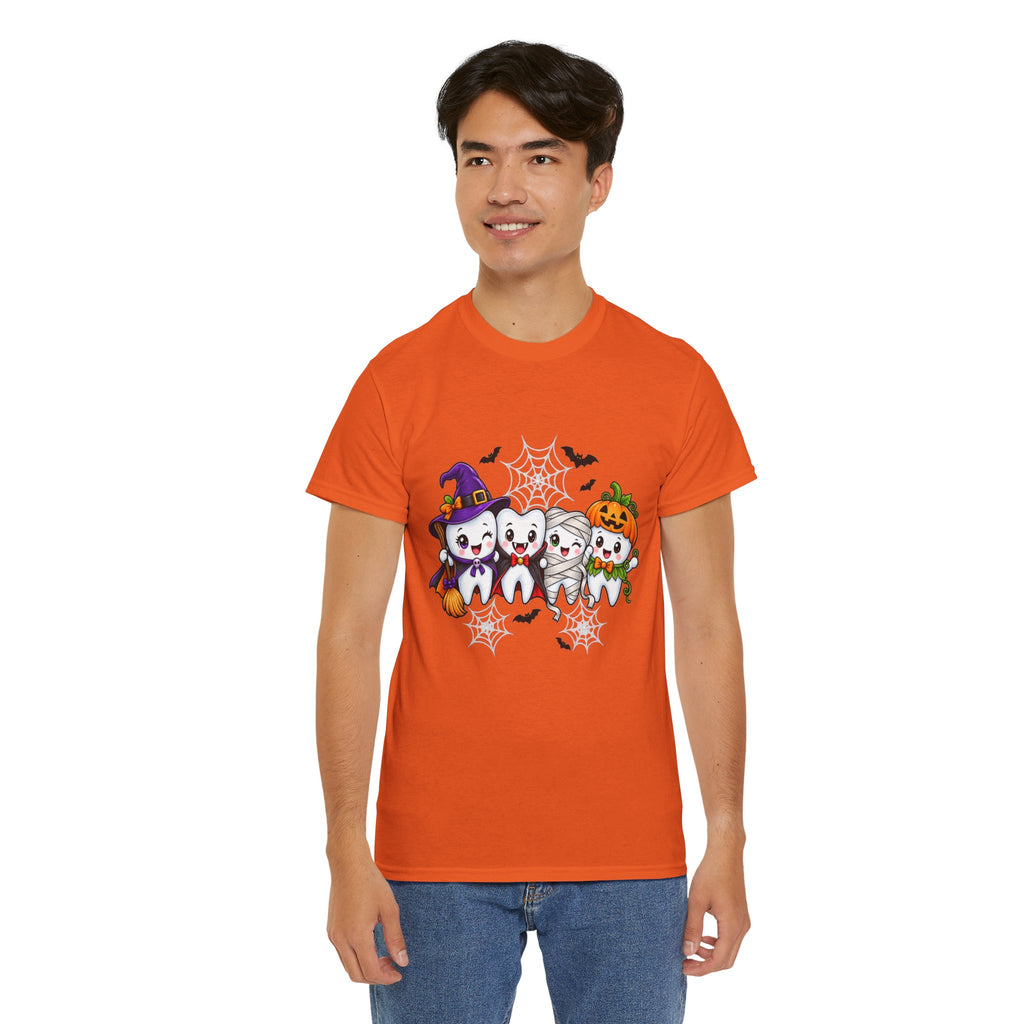 Halloween Teeth T-Shirt | Cute Dental Costume Graphic