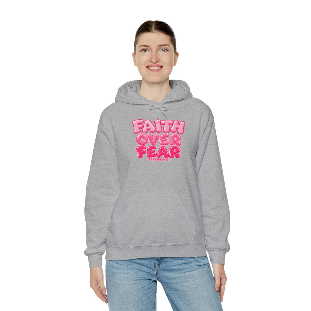 Faith Over Fear Inspirational Hoodie