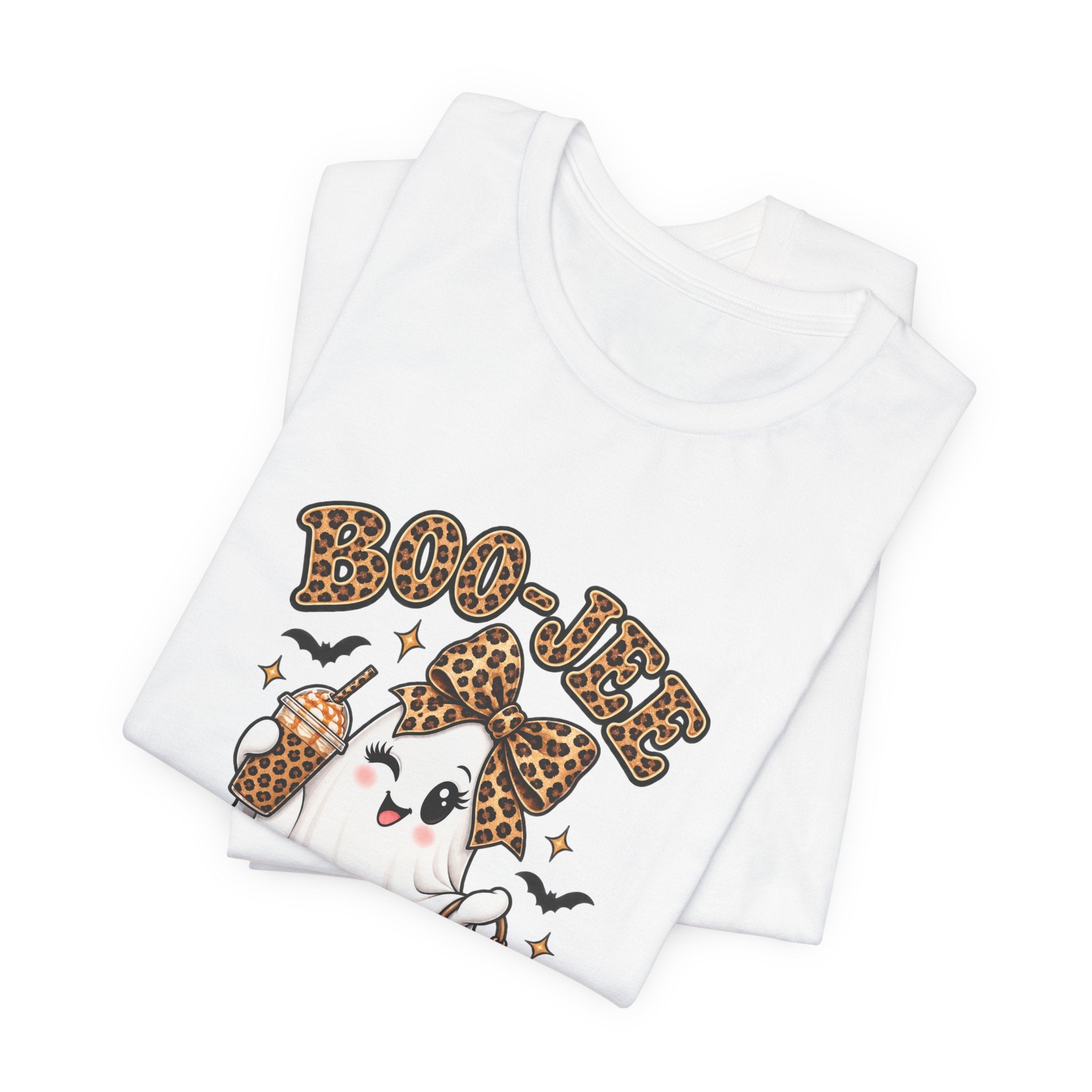 Boo-tiful Leopard Ghost Tee