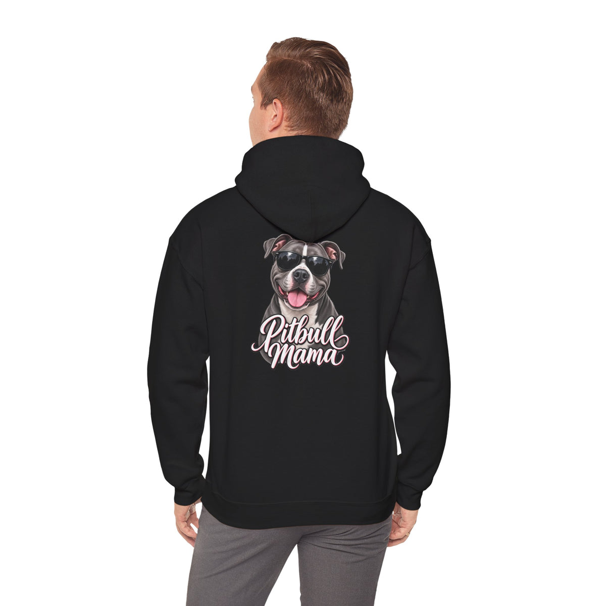 Pitbull Mama Hoodie — Cute Pitbull Dog Mom Pullover
