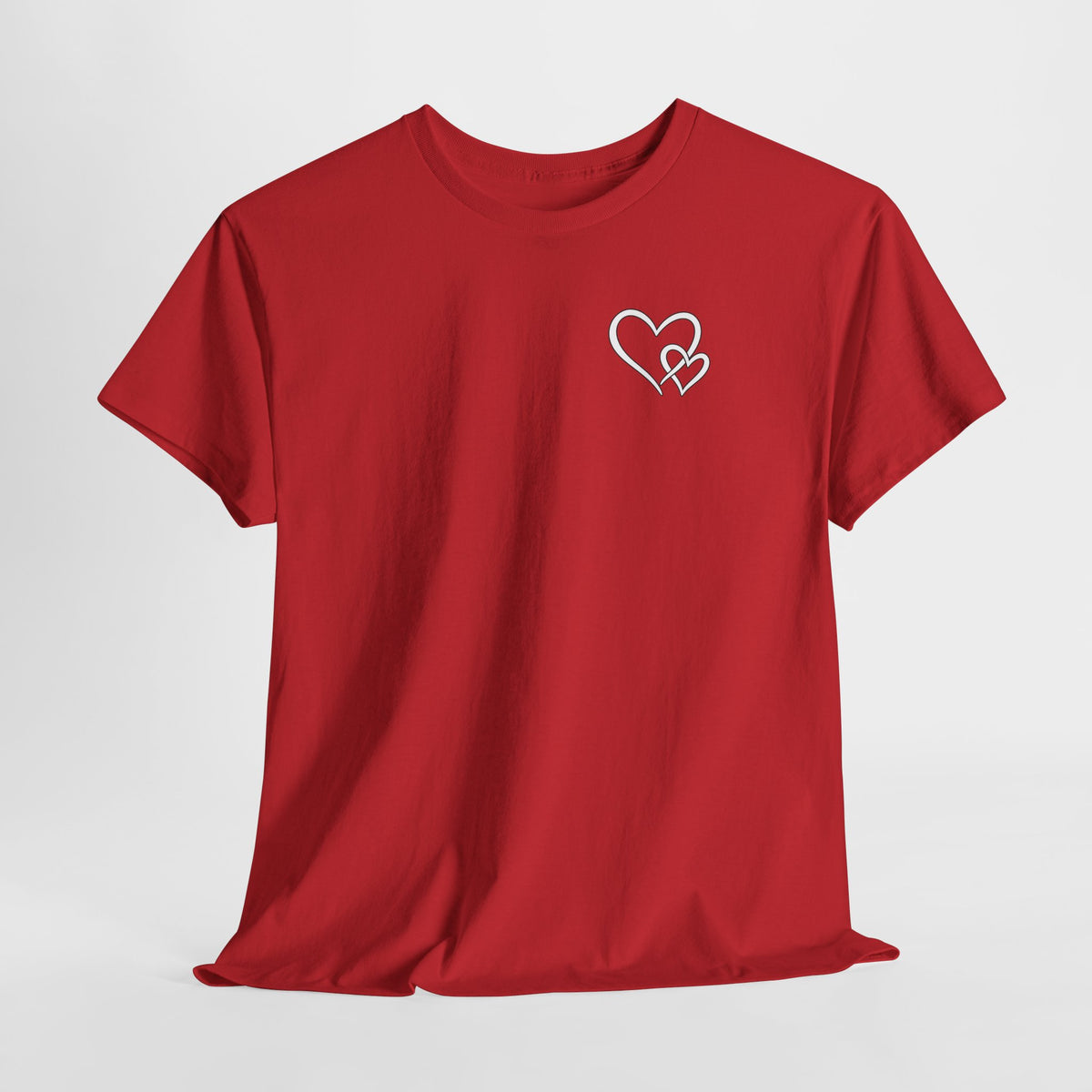 Inspirational Heart T-Shirt – "To the Person Behind Me: You Are Amazing, Beautiful and Enough" Motivational Tee