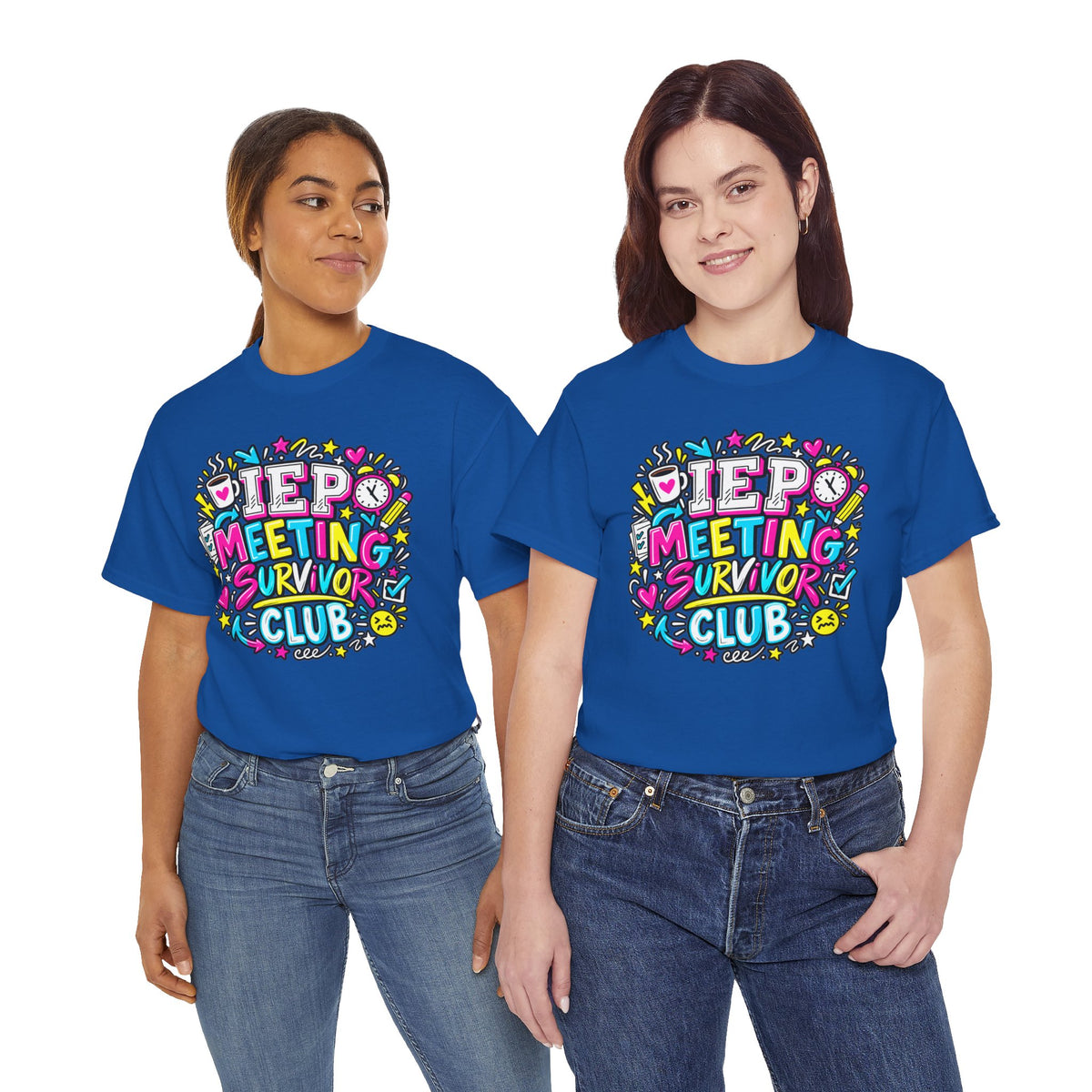 Video Meeting Survivor Club T-Shirt — Funny Remote Work Tee