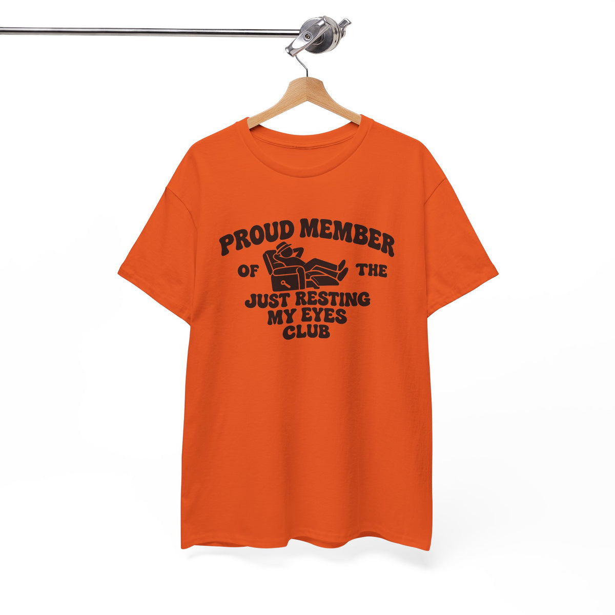 Resting My Eyes Club T-Shirt — "Proud Member of the Just Resting My Eyes Club" Graphic Tee