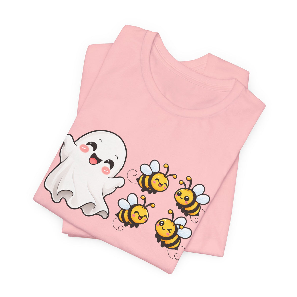 Boo & Bees Halloween Tee – Cute Ghost & Bee Shirt | Spooky Season Must-Have
