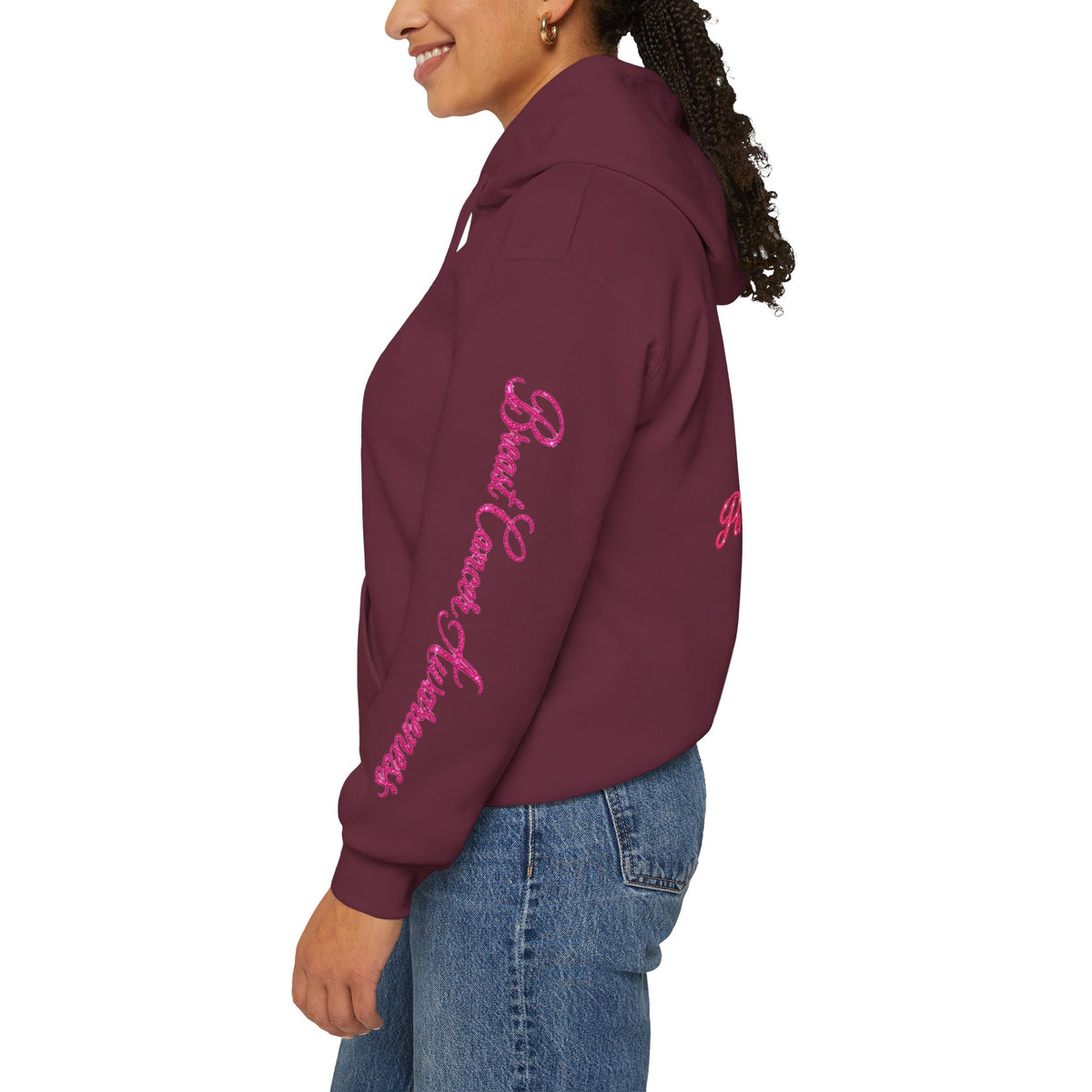 Pink Ribbon Breast Cancer Awareness Hoodie