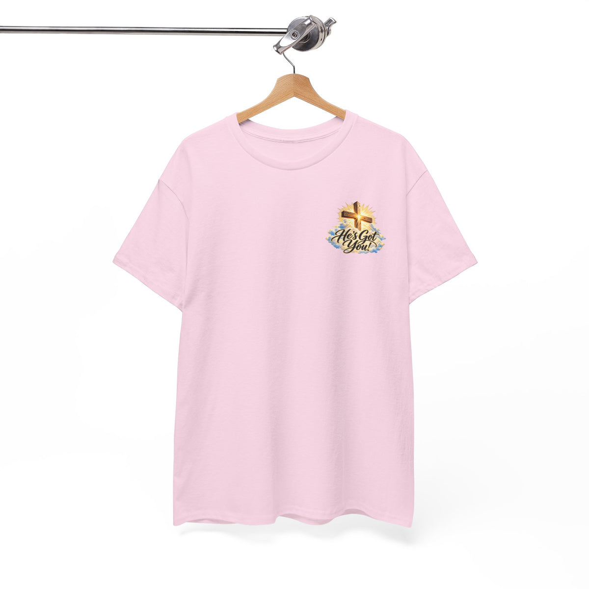 Don't Overthink It He's Got You Tee — Christian Cross Inspirational T‑Shirt