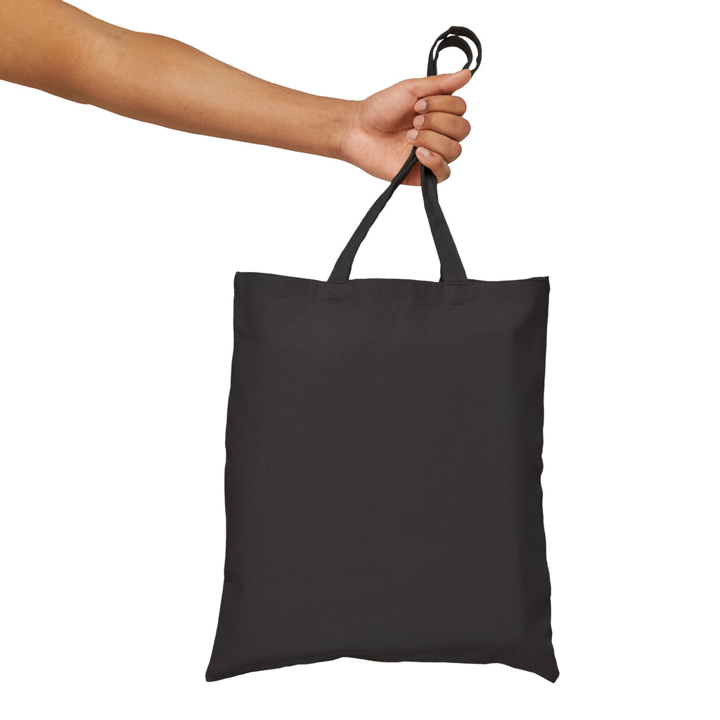 Eco Canvas Tote — Colorful Floral Buddha Design