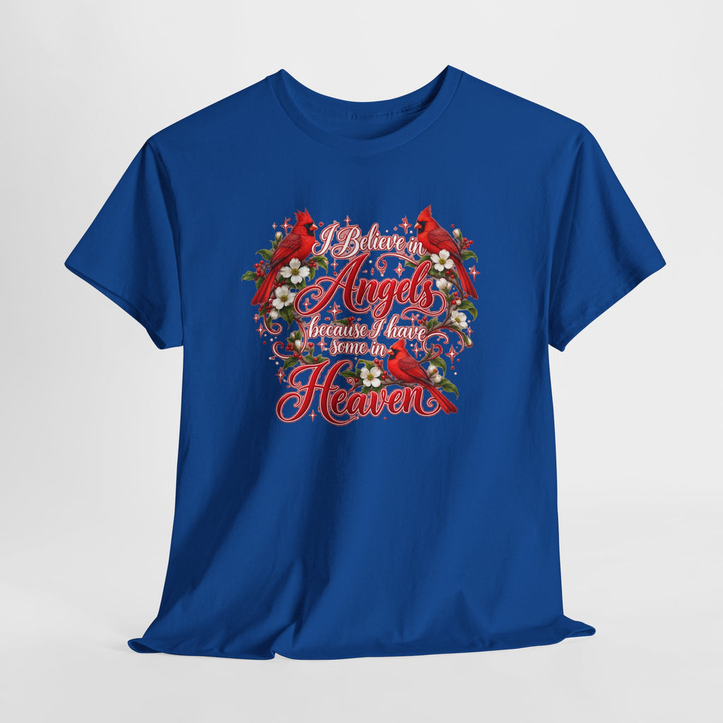 Angels from Heaven Cardinal Christmas T-Shirt
