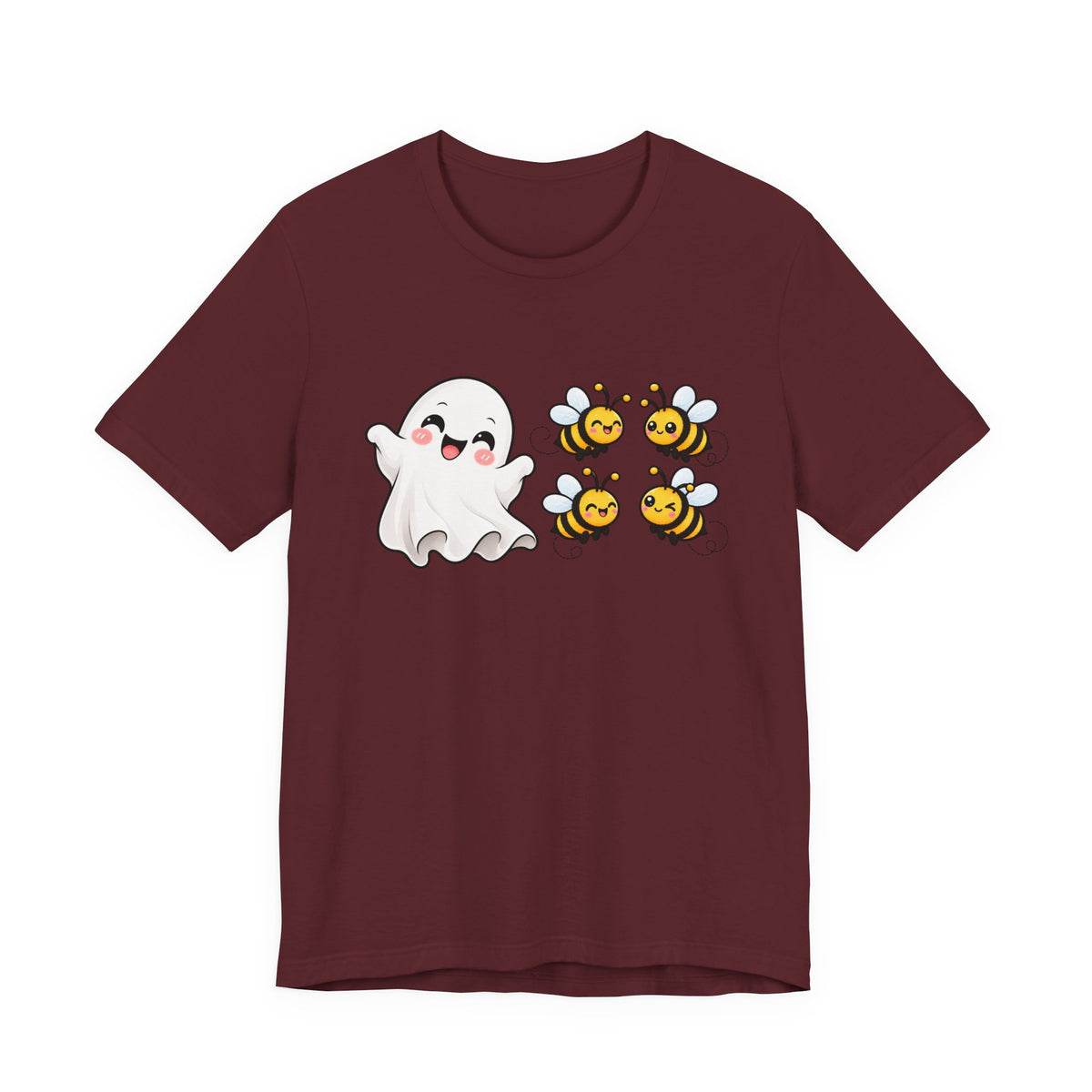 Boo & Bees Halloween Tee – Cute Ghost & Bee Shirt | Spooky Season Must-Have