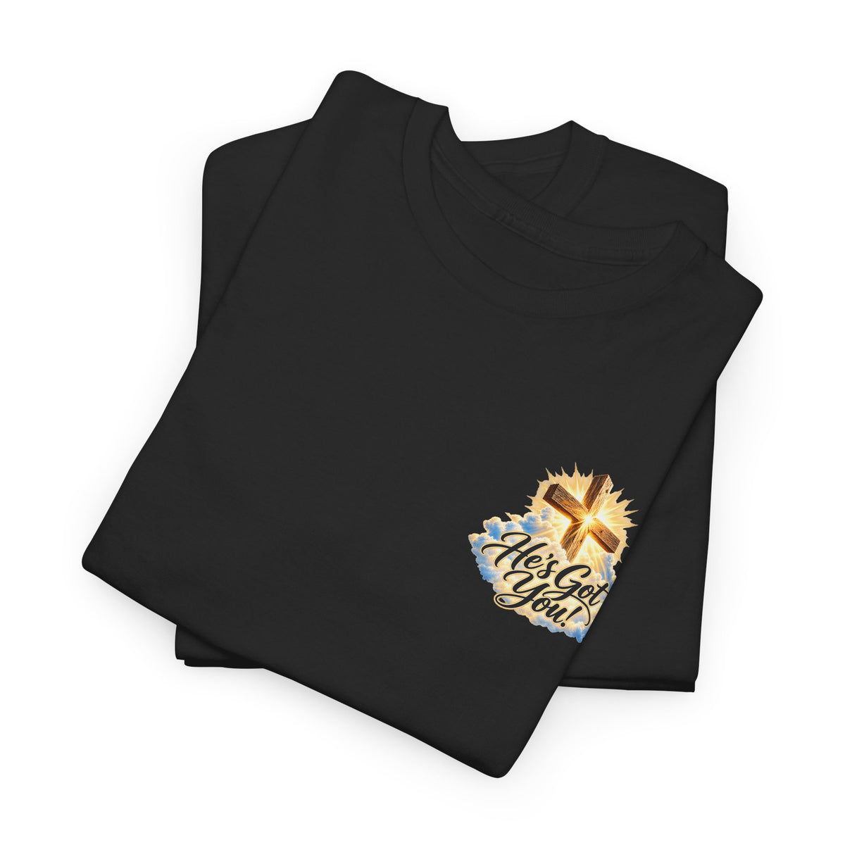 Don't Overthink It He's Got You Tee — Christian Cross Inspirational T‑Shirt