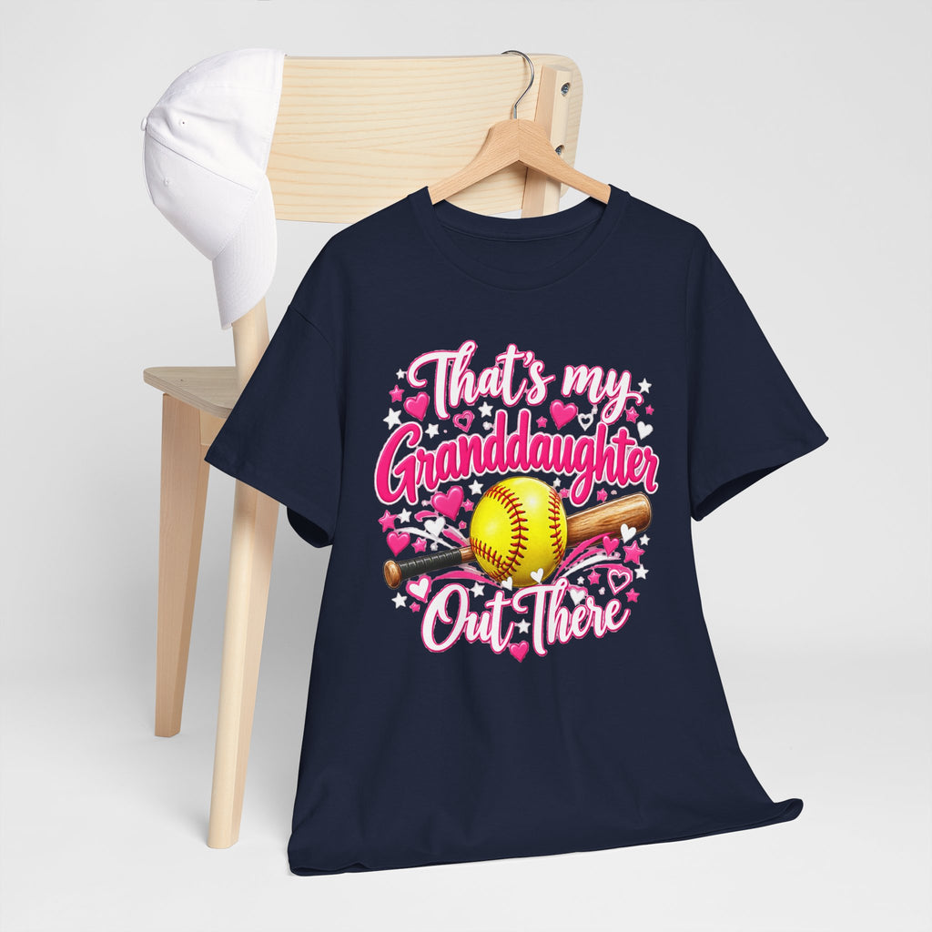 That’s My Granddaughter Out There Softball Grandma T-Shirt