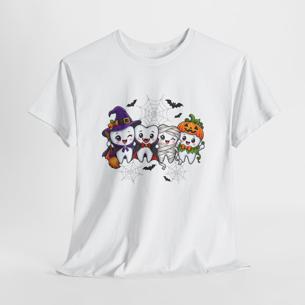 Halloween Teeth T-Shirt | Cute Dental Costume Graphic