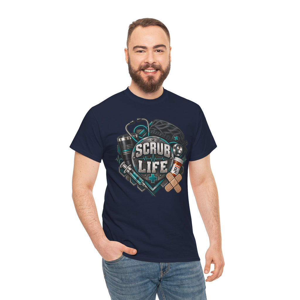 Scrub Life T-Shirt – Nurse & Healthcare Worker Graphic Tee
