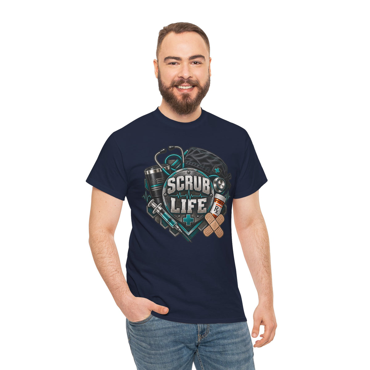 Scrub Life T-Shirt – Nurse & Healthcare Worker Graphic Tee