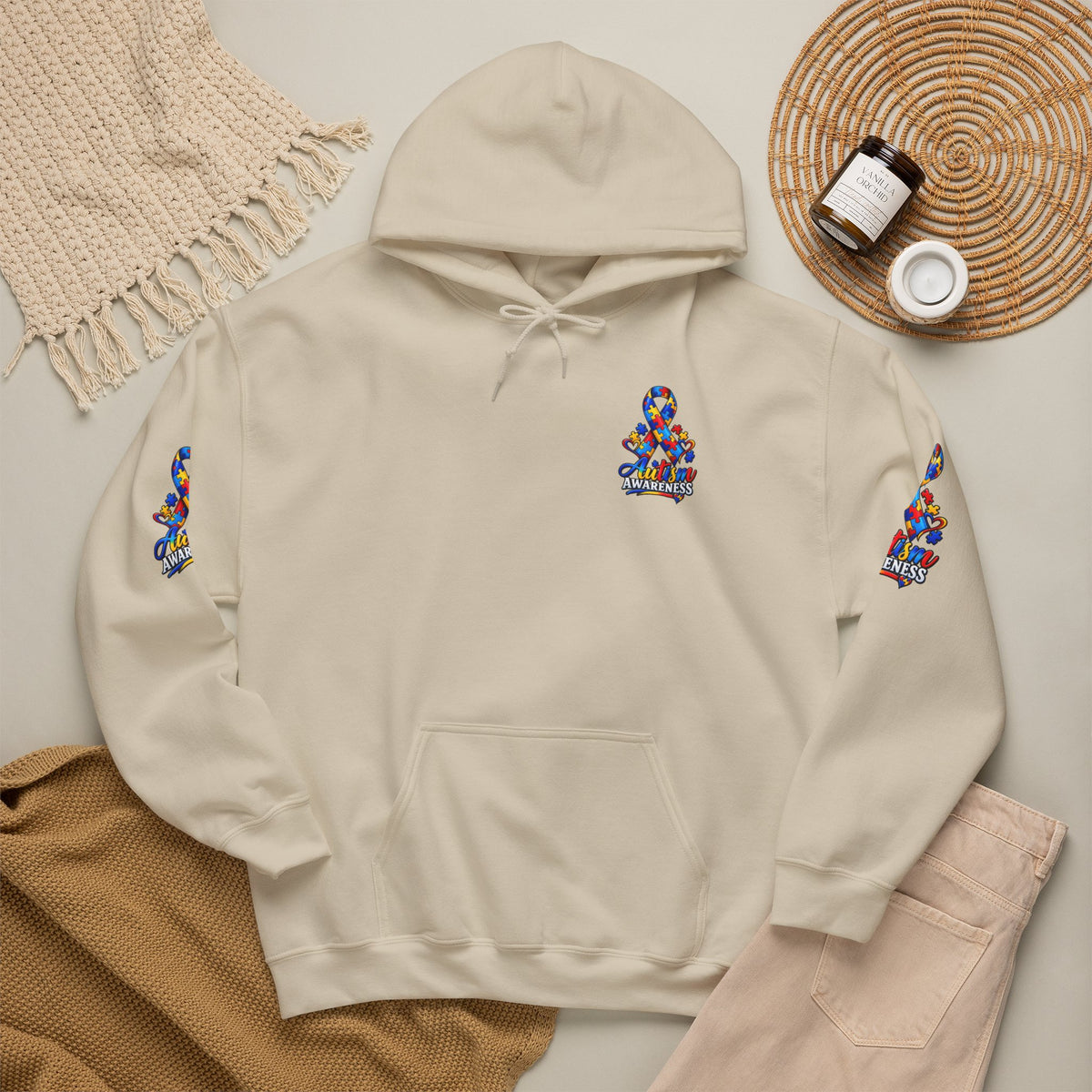 Autism Awareness Hoodie - Cozy Casual Pullover