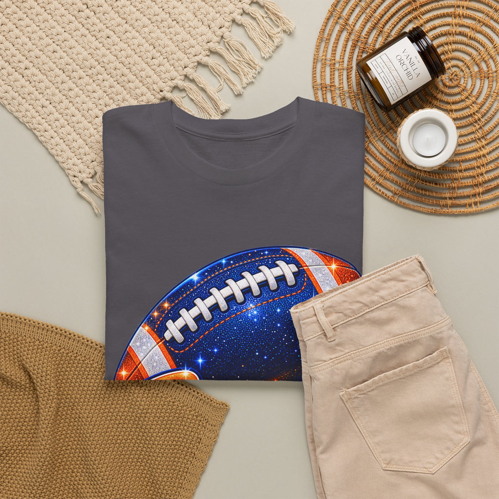 Broncos Football T-Shirt — Galaxy Football Graphic Tee