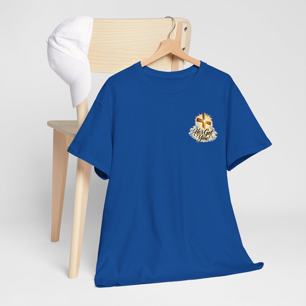 Don't Overthink It He's Got You Tee — Christian Cross Inspirational T‑Shirt
