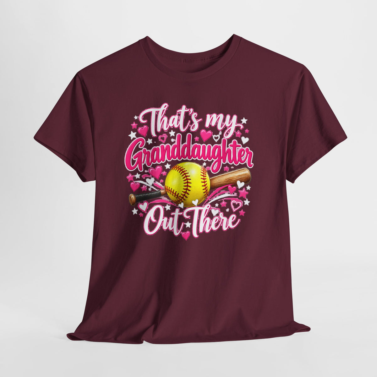 That’s My Granddaughter Out There Softball Grandma T-Shirt