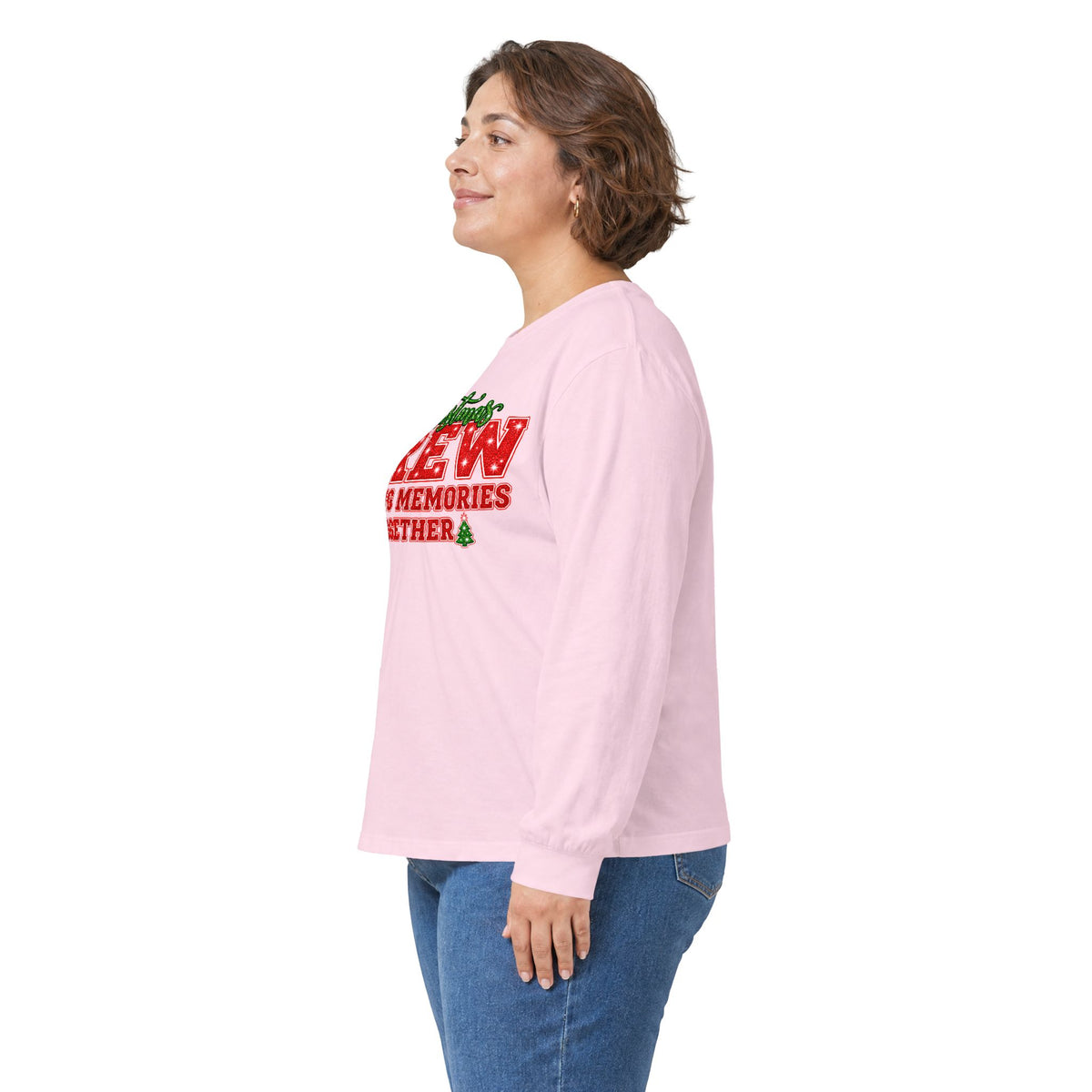 Christmas Crew Making Memories Together Long Sleeve Tee