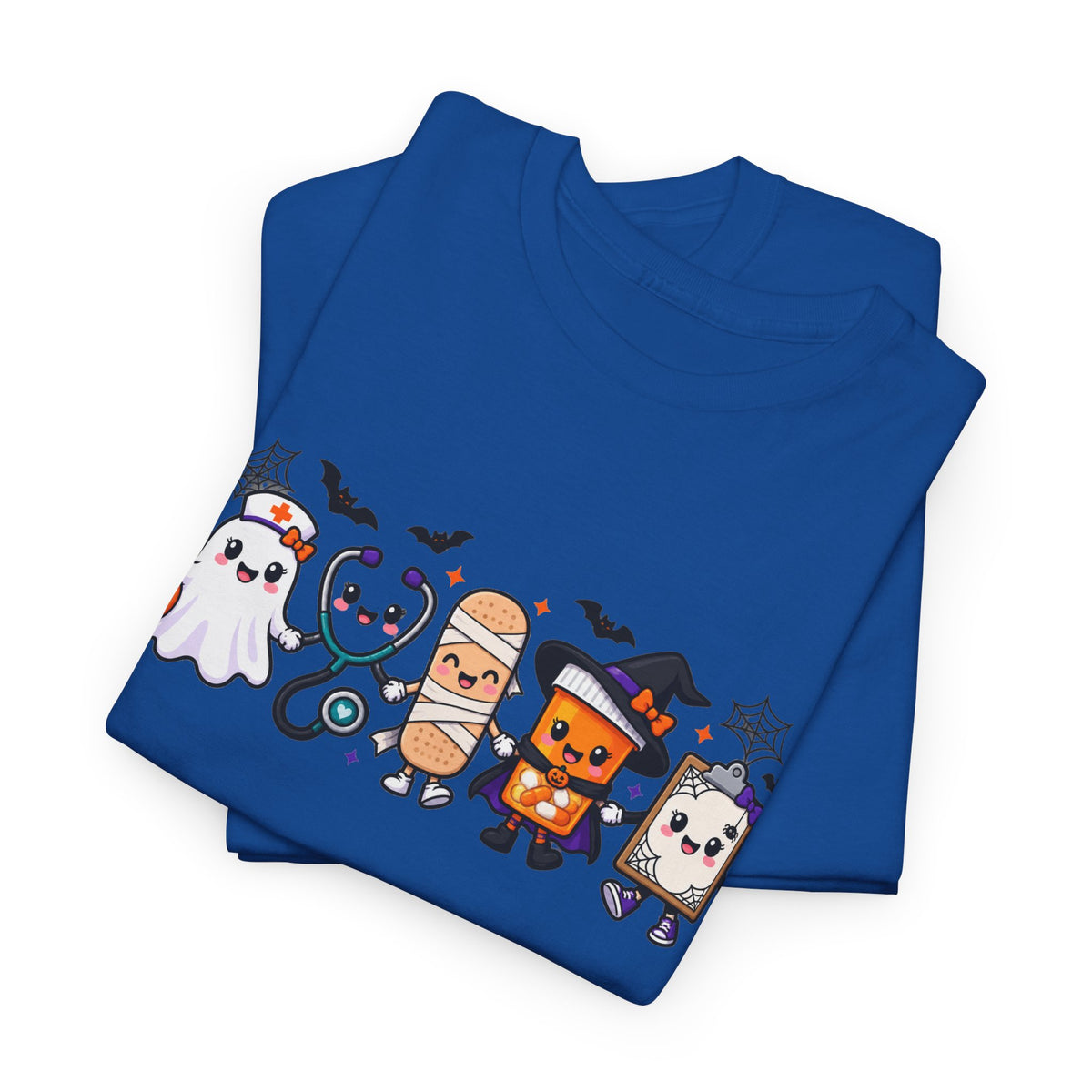 Halloween Candy Characters Tee — Cute Trick-or-Treat Ghosts & Candy Corn Shirt