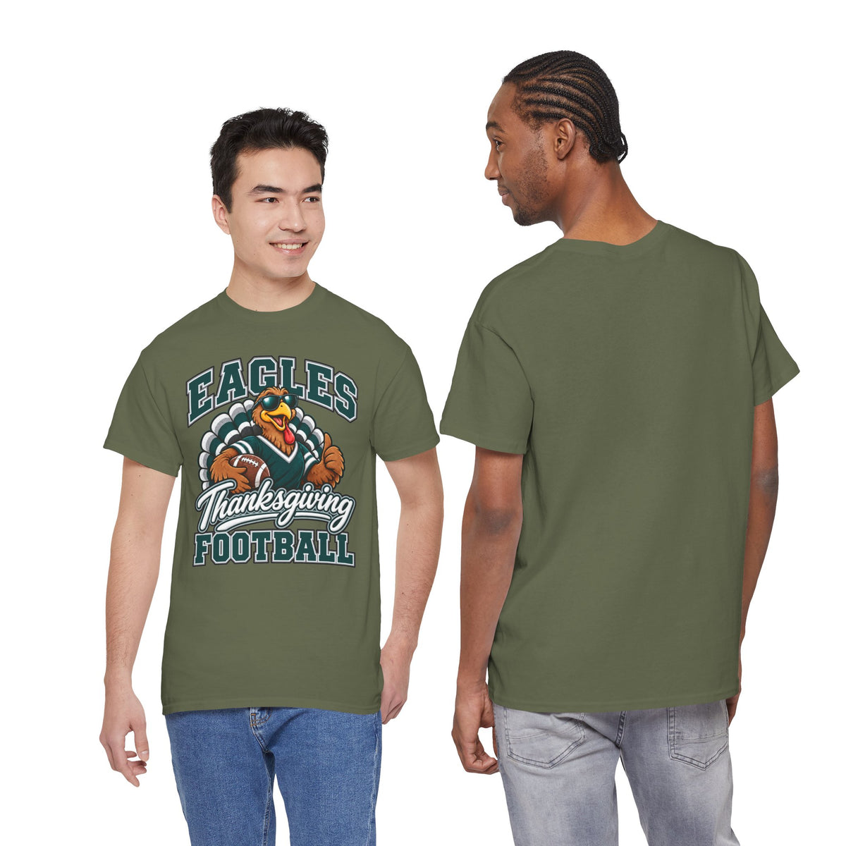 Eagles Thanksgiving Football Tee