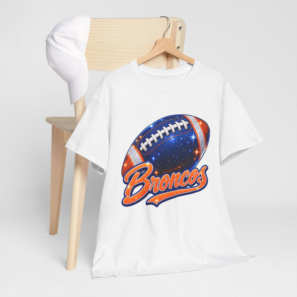 Broncos Football T-Shirt — Galaxy Football Graphic Tee
