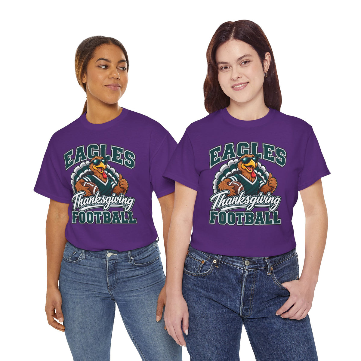 Eagles Thanksgiving Football Tee