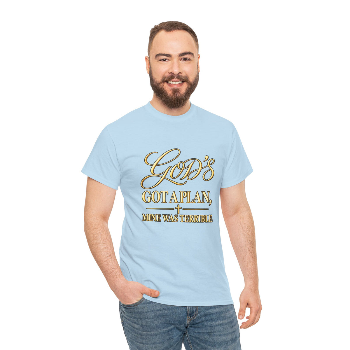 God's Got a Plan T‑Shirt — Inspirational Christian Faith Tee