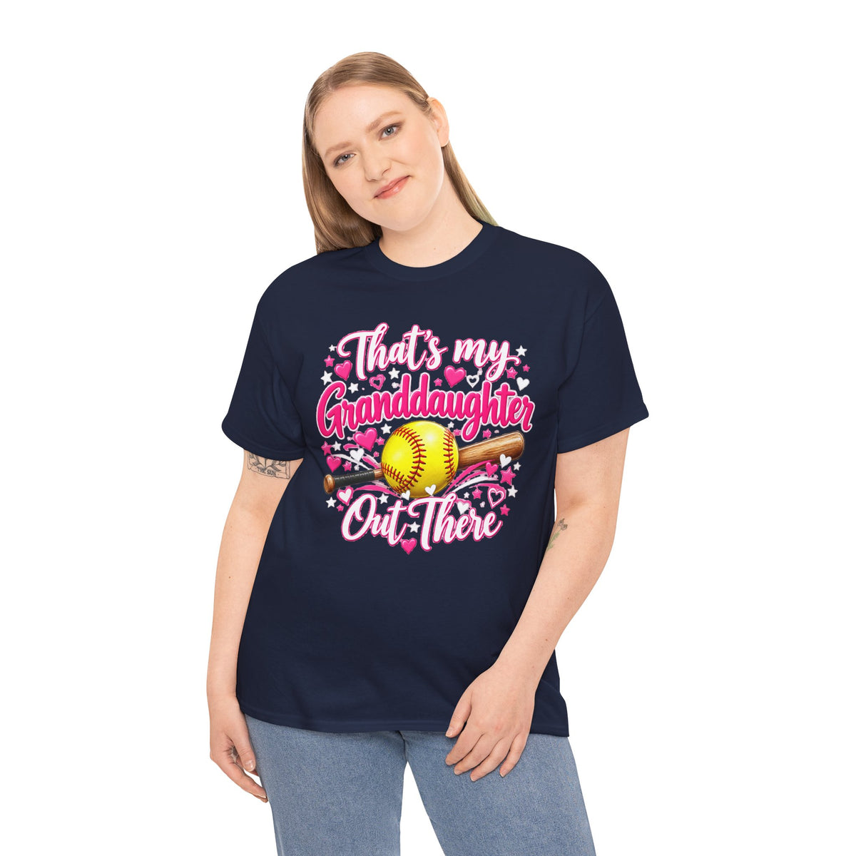 That’s My Granddaughter Out There Softball Grandma T-Shirt
