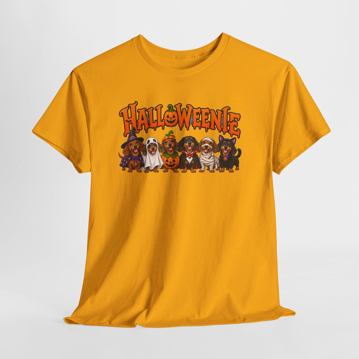 Halloweenie Dachshund T-Shirt | Halloween Dog Graphic
