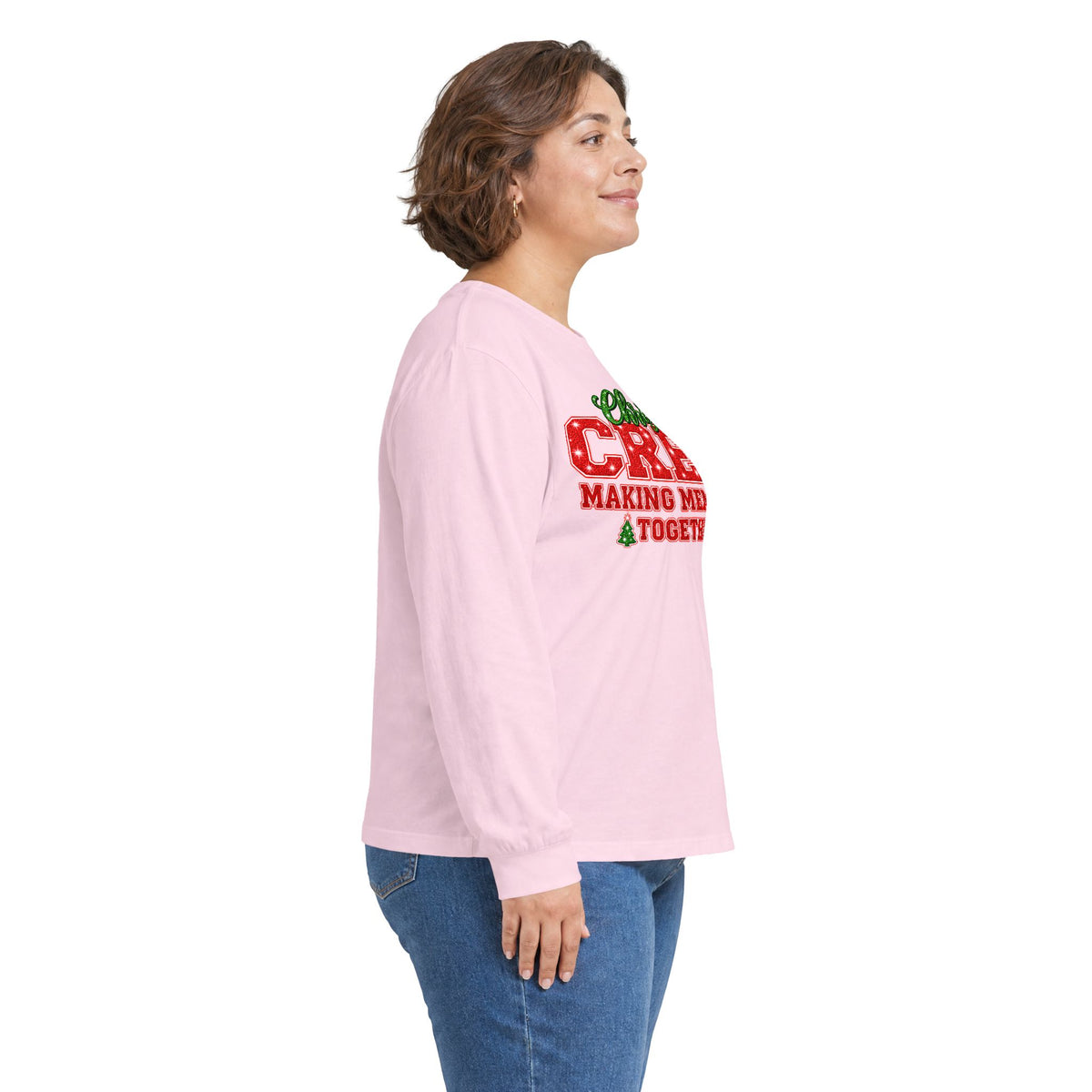 Christmas Crew Making Memories Together Long Sleeve Tee