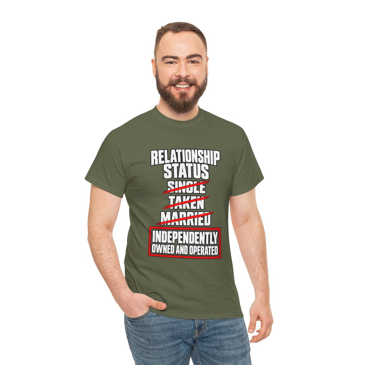 Independently Owned and Operated Relationship Status T-Shirt