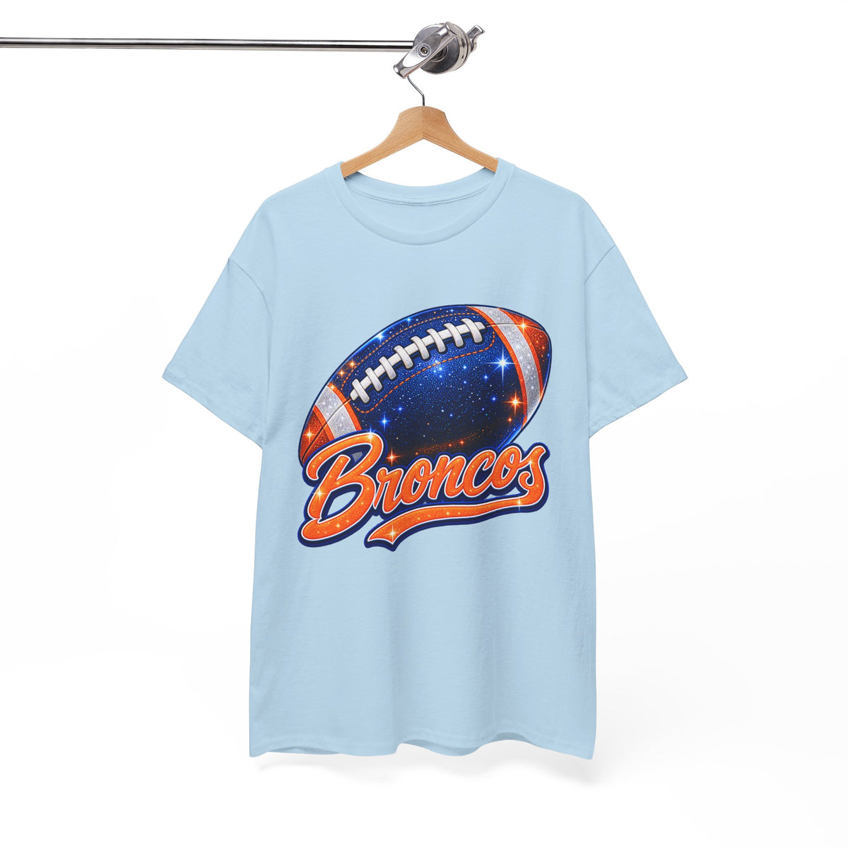 Broncos Football T-Shirt — Galaxy Football Graphic Tee