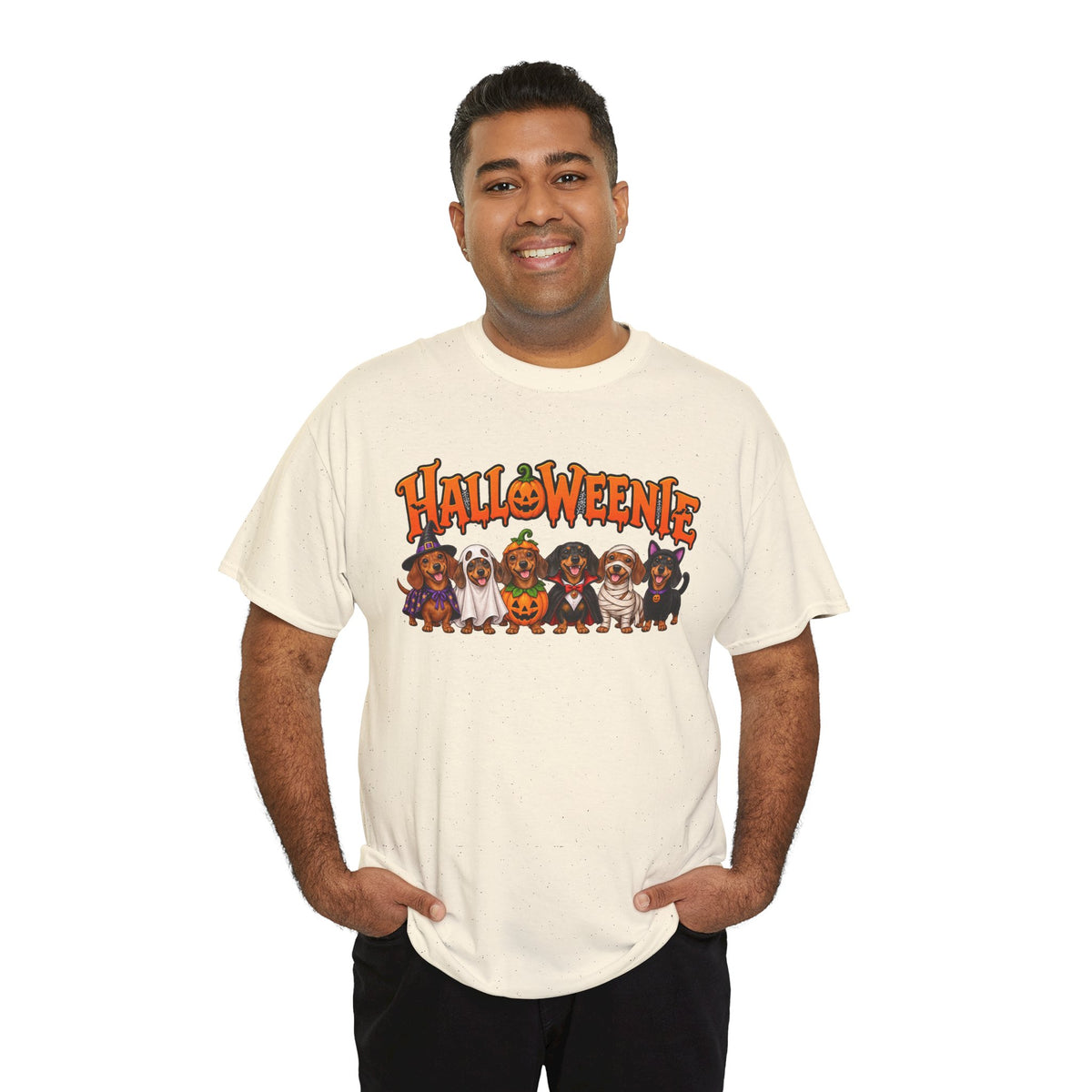 Halloweenie Dachshund T-Shirt | Halloween Dog Graphic