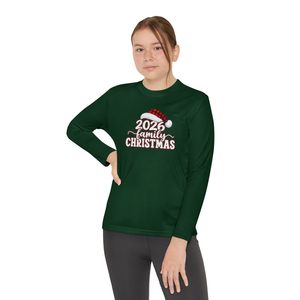 2026 Family Christmas Youth Long Sleeve Tee