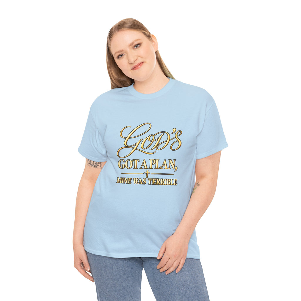 God's Got a Plan T‑Shirt — Inspirational Christian Faith Tee
