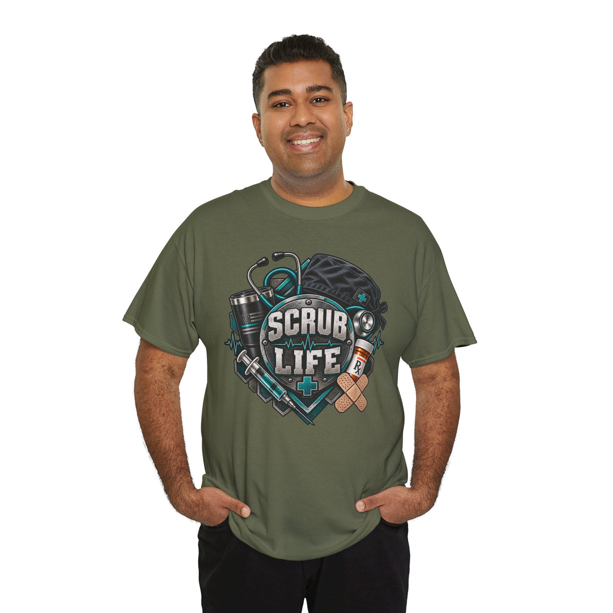 Scrub Life T-Shirt – Nurse & Healthcare Worker Graphic Tee