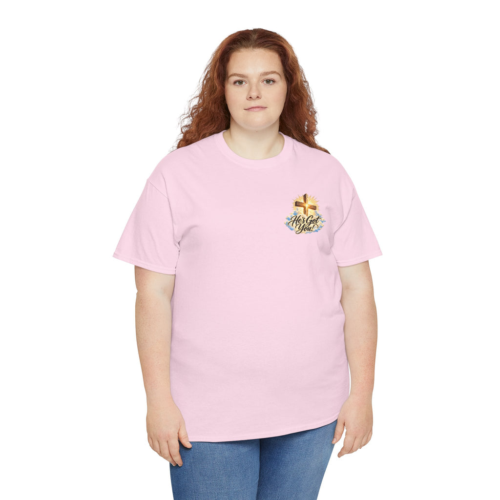 Don't Overthink It He's Got You Tee — Christian Cross Inspirational T‑Shirt