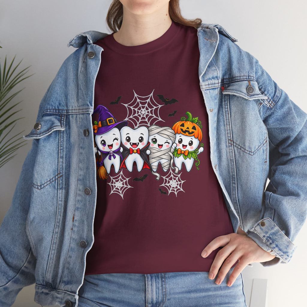 Halloween Teeth T-Shirt | Cute Dental Costume Graphic