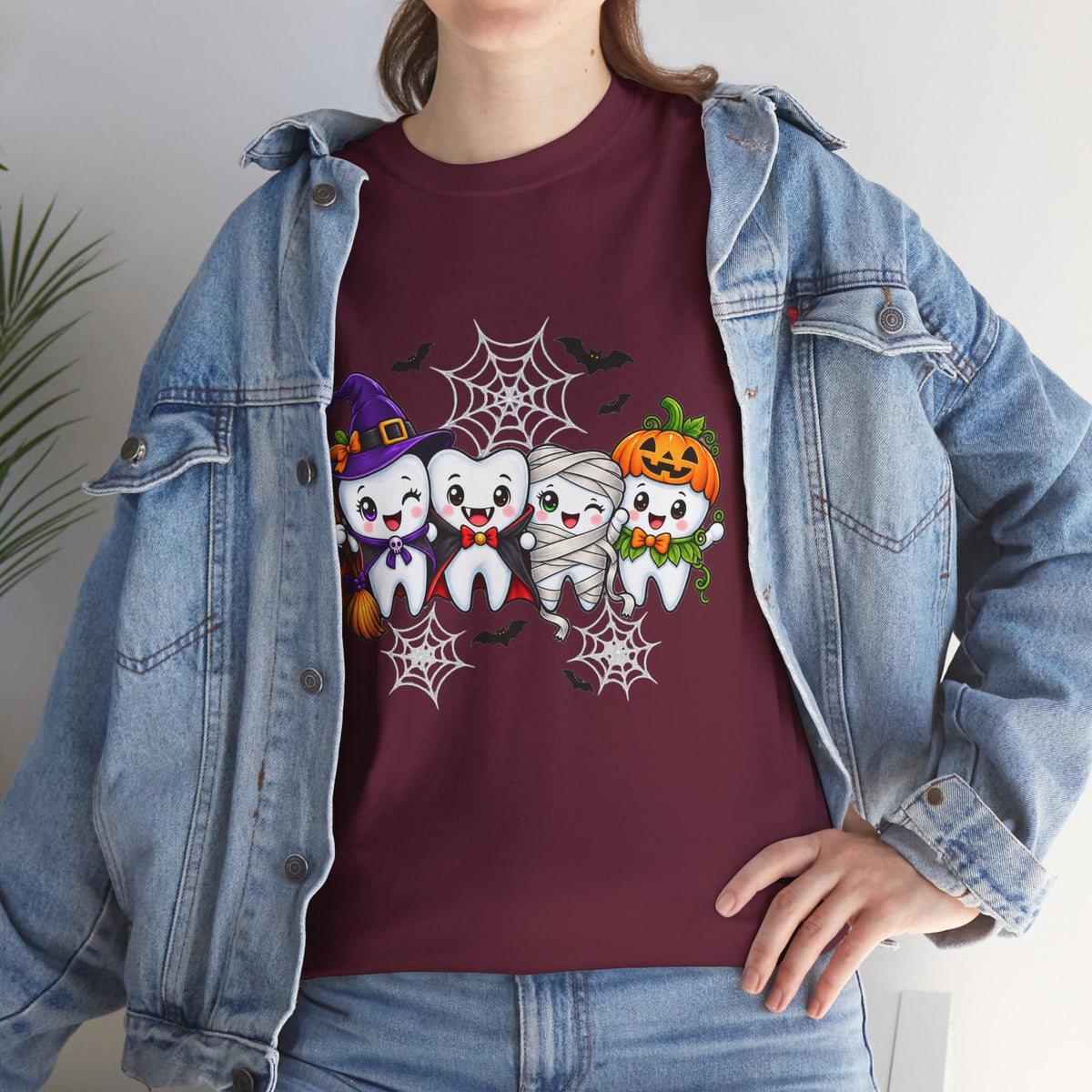 Halloween Teeth T-Shirt | Cute Dental Costume Graphic