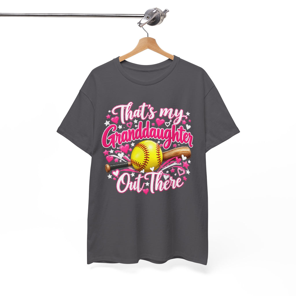 That’s My Granddaughter Out There Softball Grandma T-Shirt