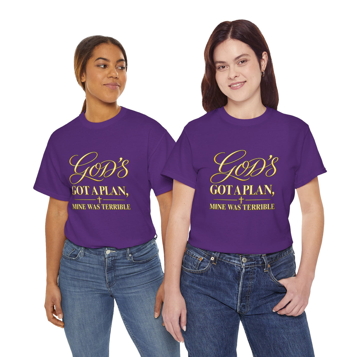 God's Got a Plan T‑Shirt — Inspirational Christian Faith Tee