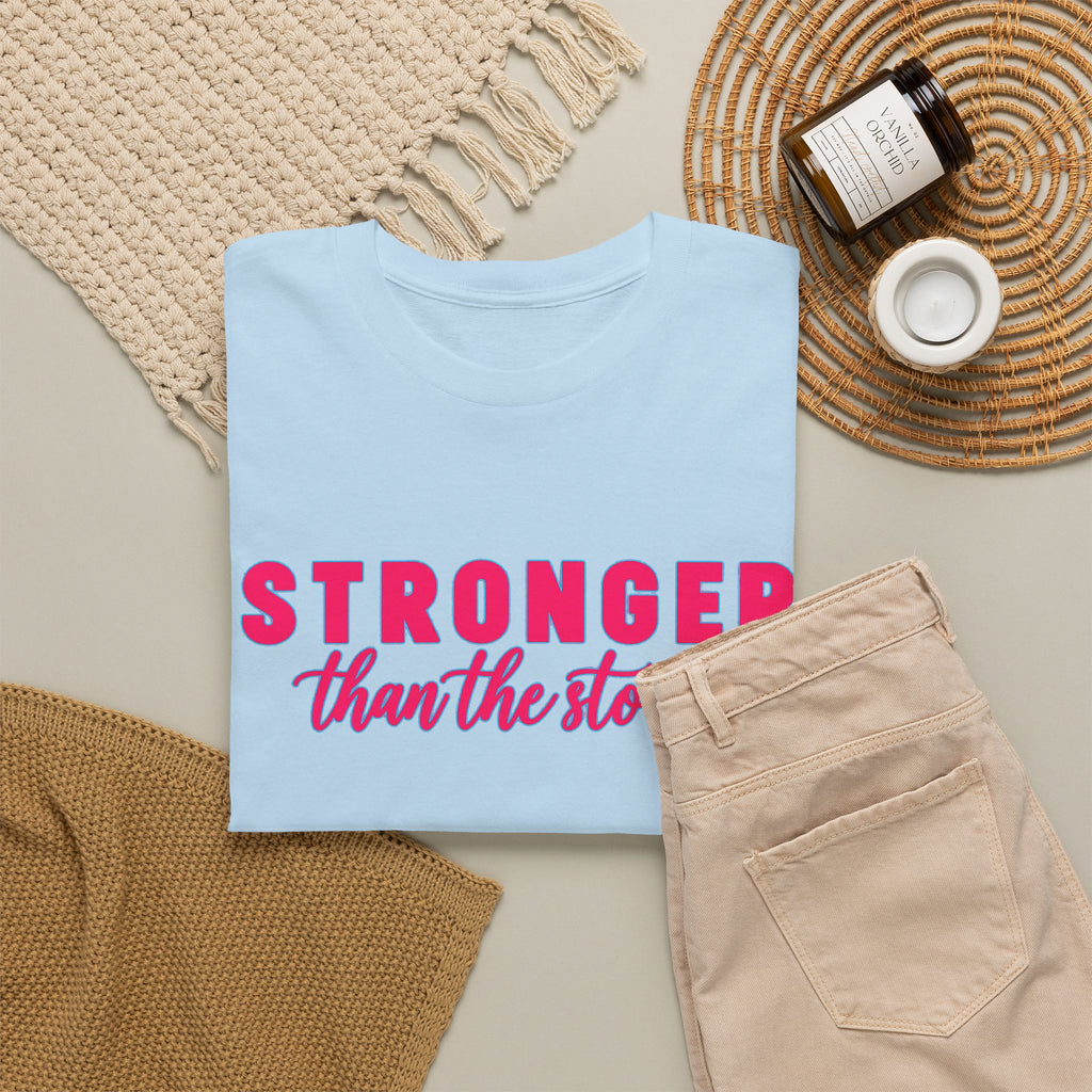Stronger Than the Storm Tee - Inspirational Women's Resilience T-Shirt